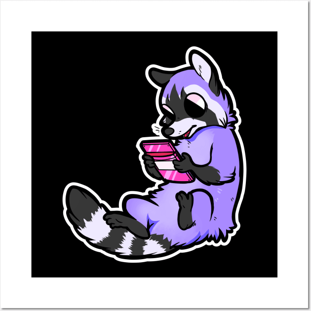 Rad Raccoon Wall Art by arkay9